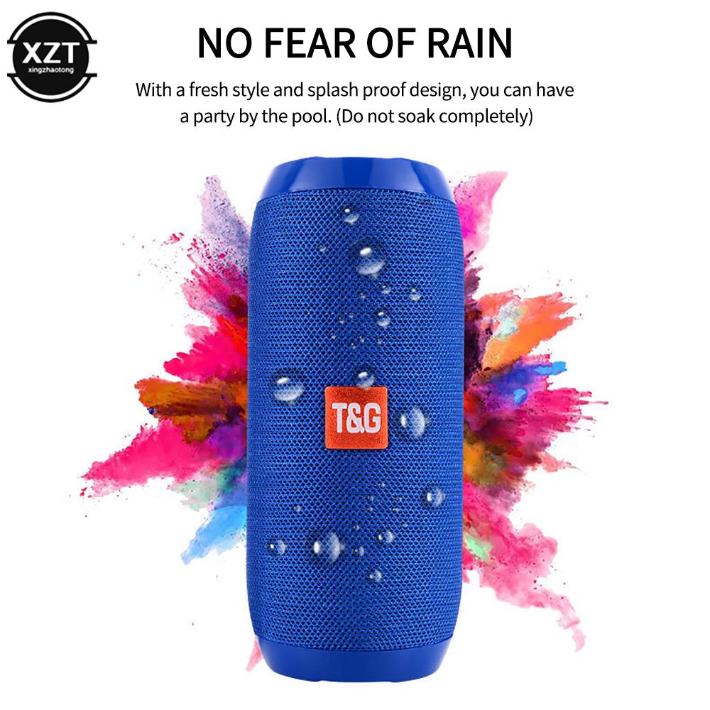 TG117 loa bluetooth di động không dây không dây thể thao ngoài trời bass subwofer stereo loa loa siêu âm hỗ trợ TF FM Màu sắc: 7