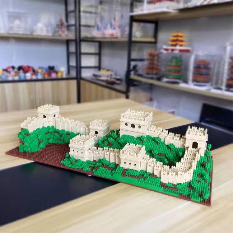 Bộ đồ chơi xếp hình lắp ráp kiến trúc city building vạn lý trường thành cung điện lâu đài dạng nanoblock giá rẻ