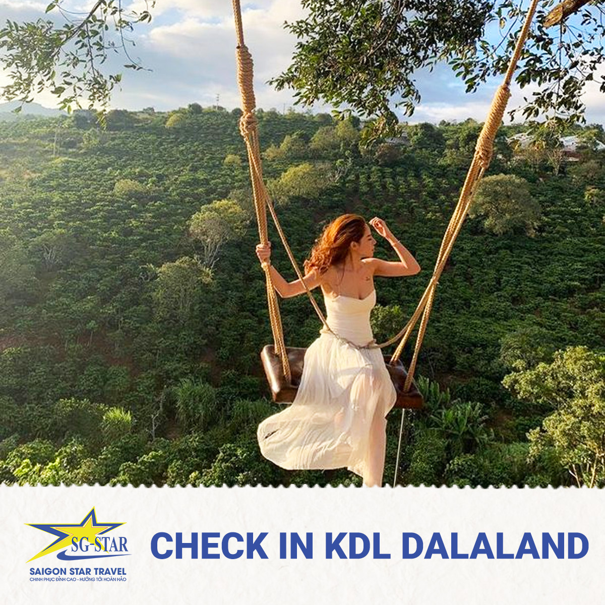 Tour Sài Gòn đi ĐÀ LẠT 3N3Đ - Lang Biang - Vườn Hoa Cẩm Tú Cầu - Nhà Thờ Domain De Marie - Vườn Dâu Tây - Giao Lưu Văn Hóa Cồng Chiêng