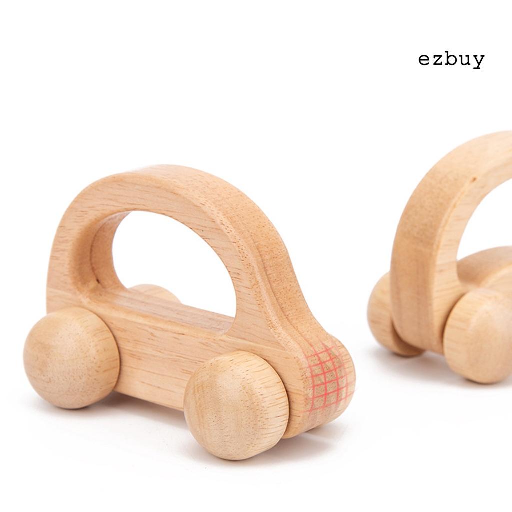 Mô Hình Xe Đồ Chơi Hoạt Hình Bằng Gỗ Cho Bé