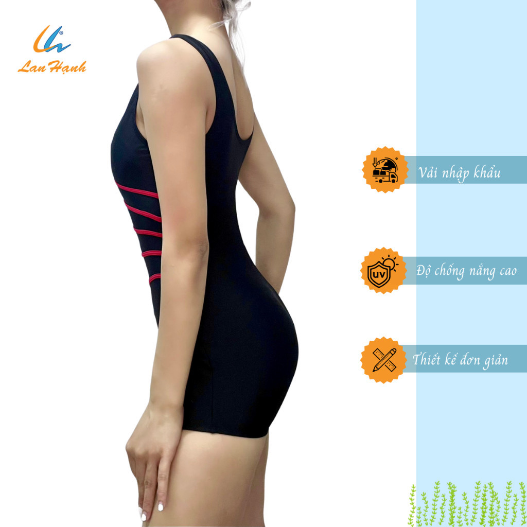 Bộ Bơi Nữ Một Mảnh Short 30131 Lan Hạnh