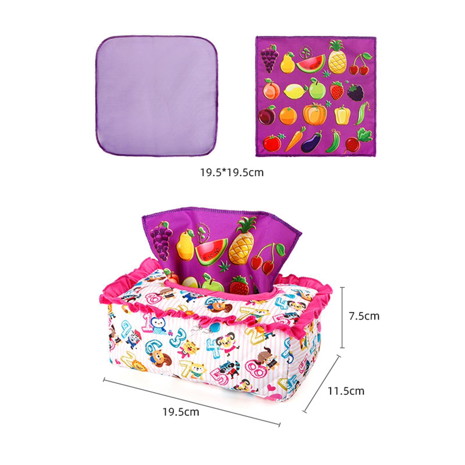 Baby Tissue Box Toys Educational Toys for Boys Girls 6-12 Months Baby Kids
