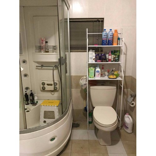 Kệ để đồ nhà tắm nhà vệ sinh sau Toilet thông minh 3 tầng có thể làm kệ để chậu hoa cây cảnh,tặng kèm tấm dán khử mùi nhà vệ sinh. Shop giao mầu ngẫu nhiên