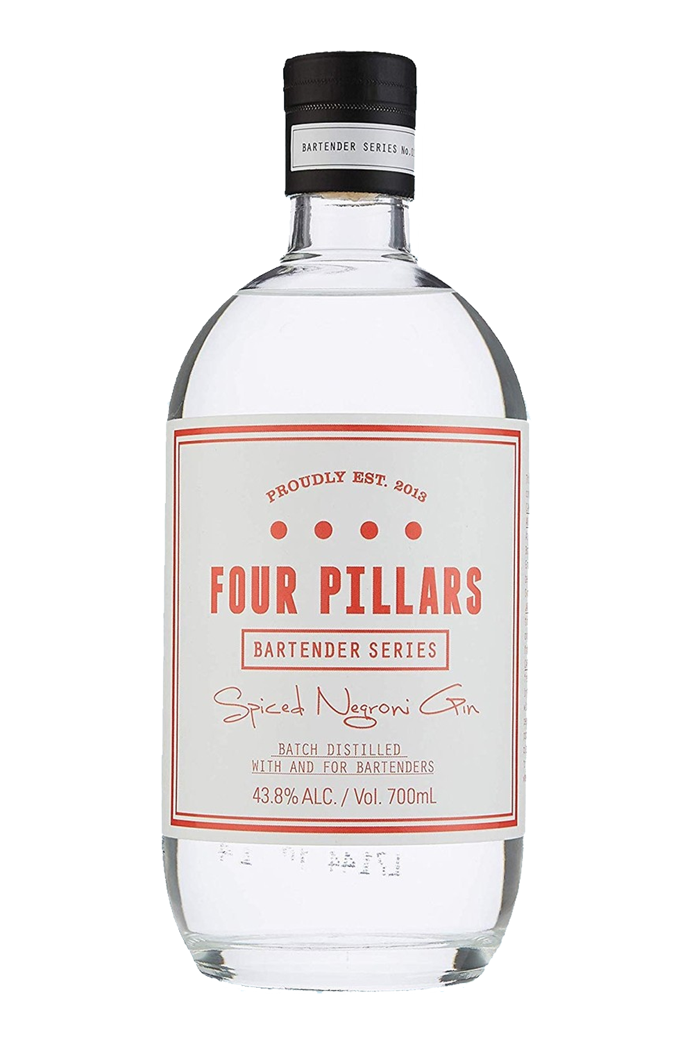Rượu Four Pillars Spiced Negroni Gin 1x700ml 43,8%