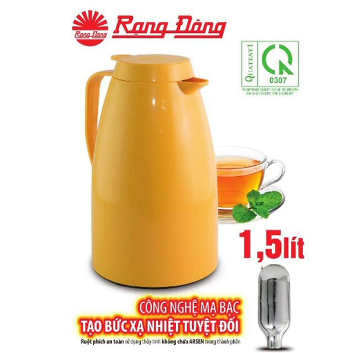 Phích nước pha trà 1542 N2 1,5 Lít Rạng Đông (Màu ngẫu nhiên