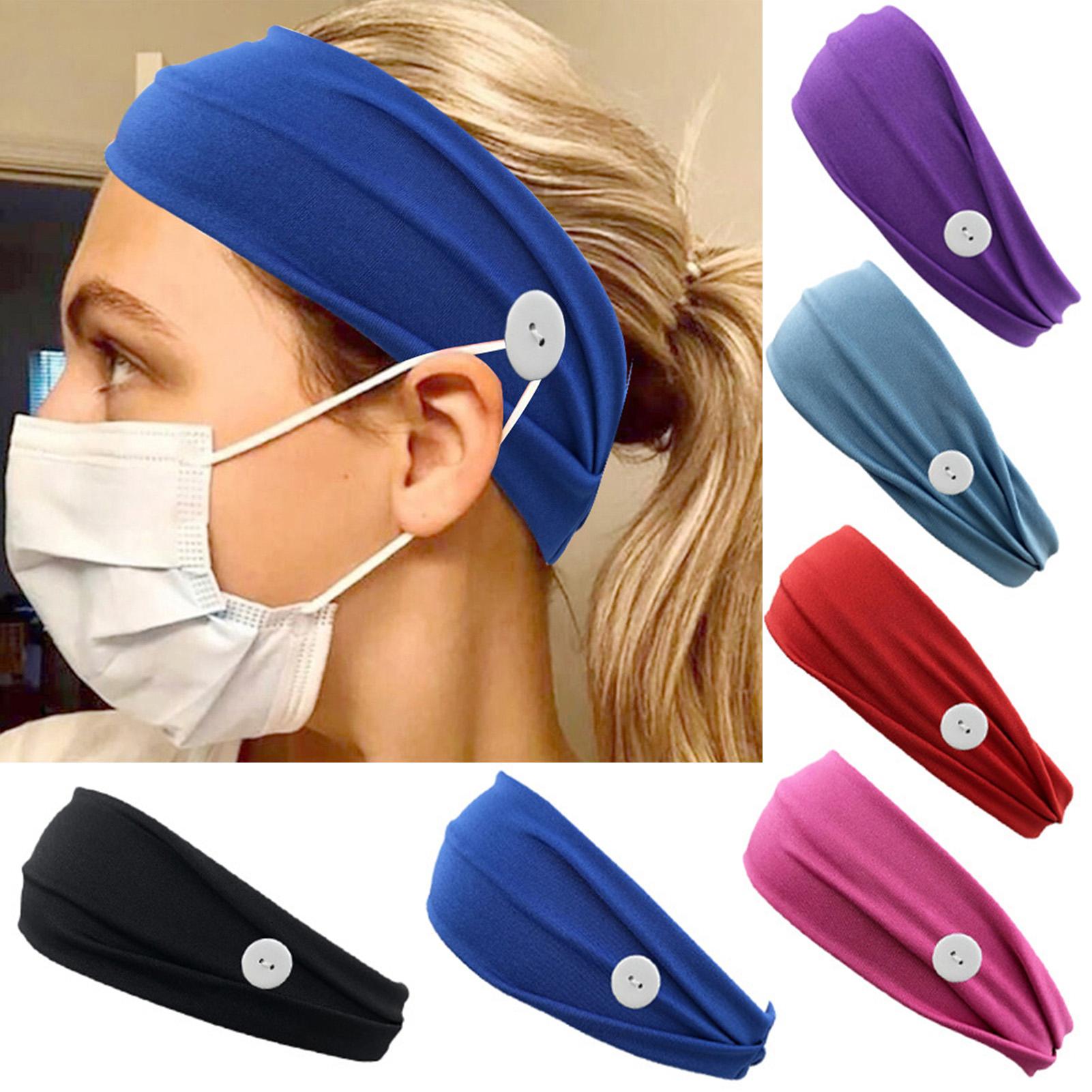 Set 4 Cái Băng Đô Thể Thao Thấm Hút Mồ Hôi Thoáng Khí Chống Trơn Unisex