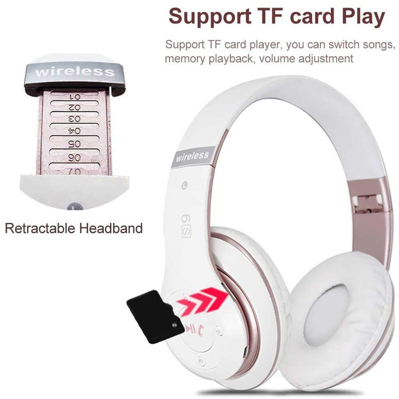Tai Nghe Không Dây Thể Thao Bluetooth 5.0 Tai Nghe Có Thể Gập Lại Wirele Tay Nghe Tai Nghe Tai Đầu Điện Thoại Tai Nghe Nhét Tai Cho iPhone Xiaomi