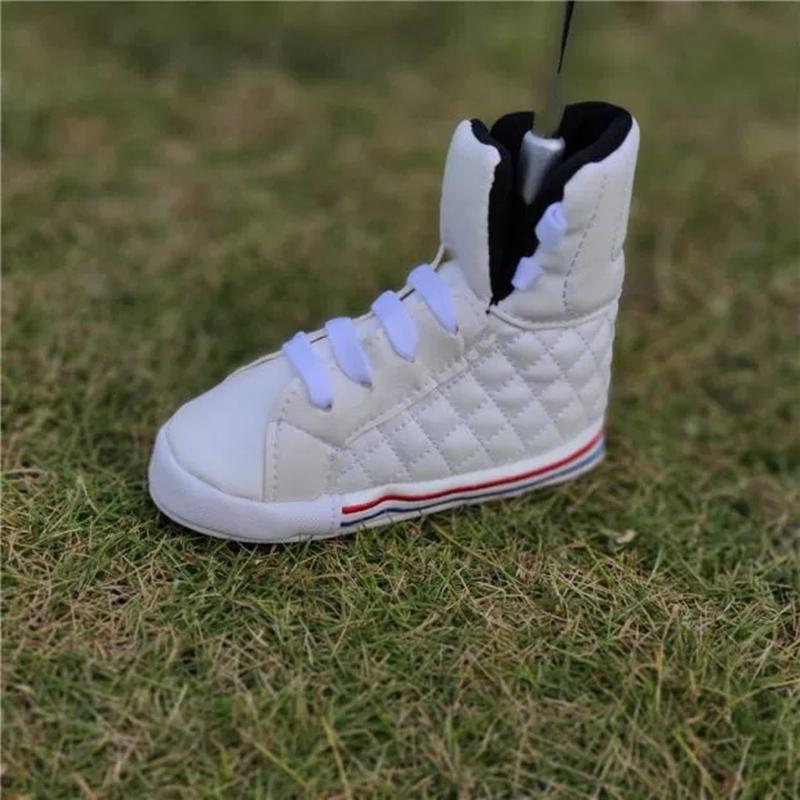 2021 GIÀY phong cách golf lưỡi dao gạt đầu bọc PU đầu câu lạc bộ golf bọc đầu 4 màu unisex Color: red