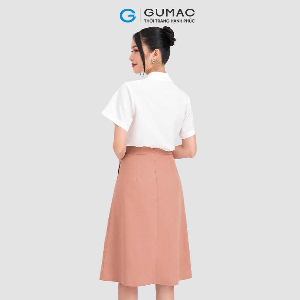 Chân váy A túi đắp GUMAC VD03014