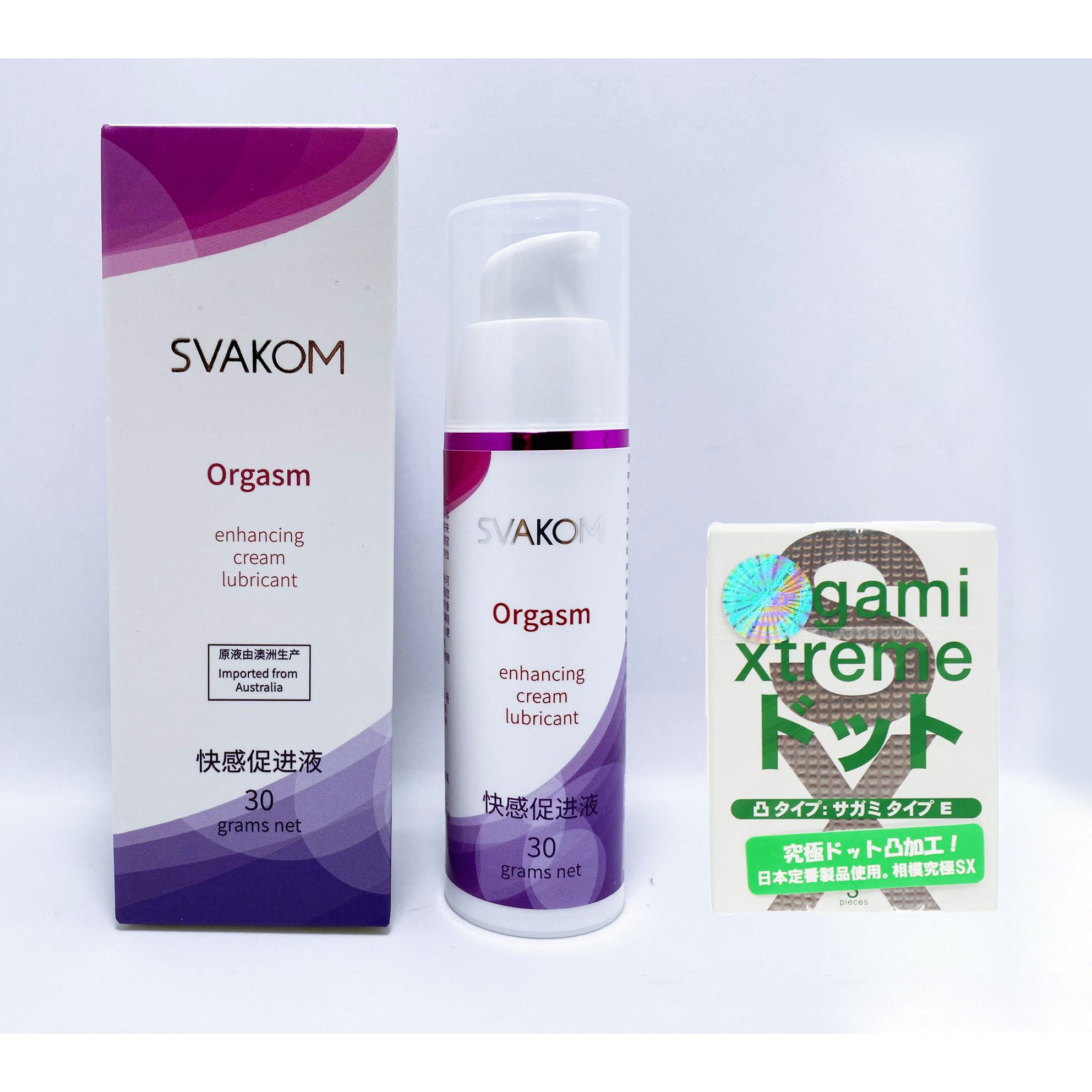 Gel Kích Thích Tăng Khoái Cảm Cho Nữ Svakom Orgasmic 15ml (Mỹ) + Bcs Sagami Gai Hộp Nhỏ 3 Chiếc - Hàng Chính Hãng 100% - Che Tên Sản Phẩm