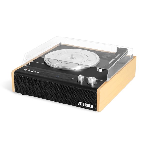 Victrola Eastwood 3-speed turntable, Built-in speakers, Dual BT, ceramic stylus - New 100%