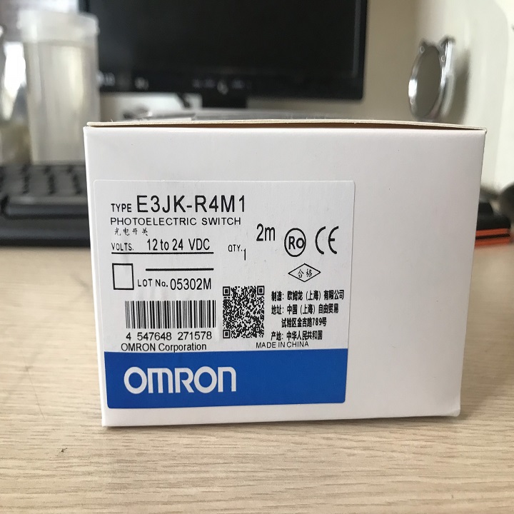 Cảm biến quang E3JK-R4M1 (12-24VDC) Hàng nhập khẩu