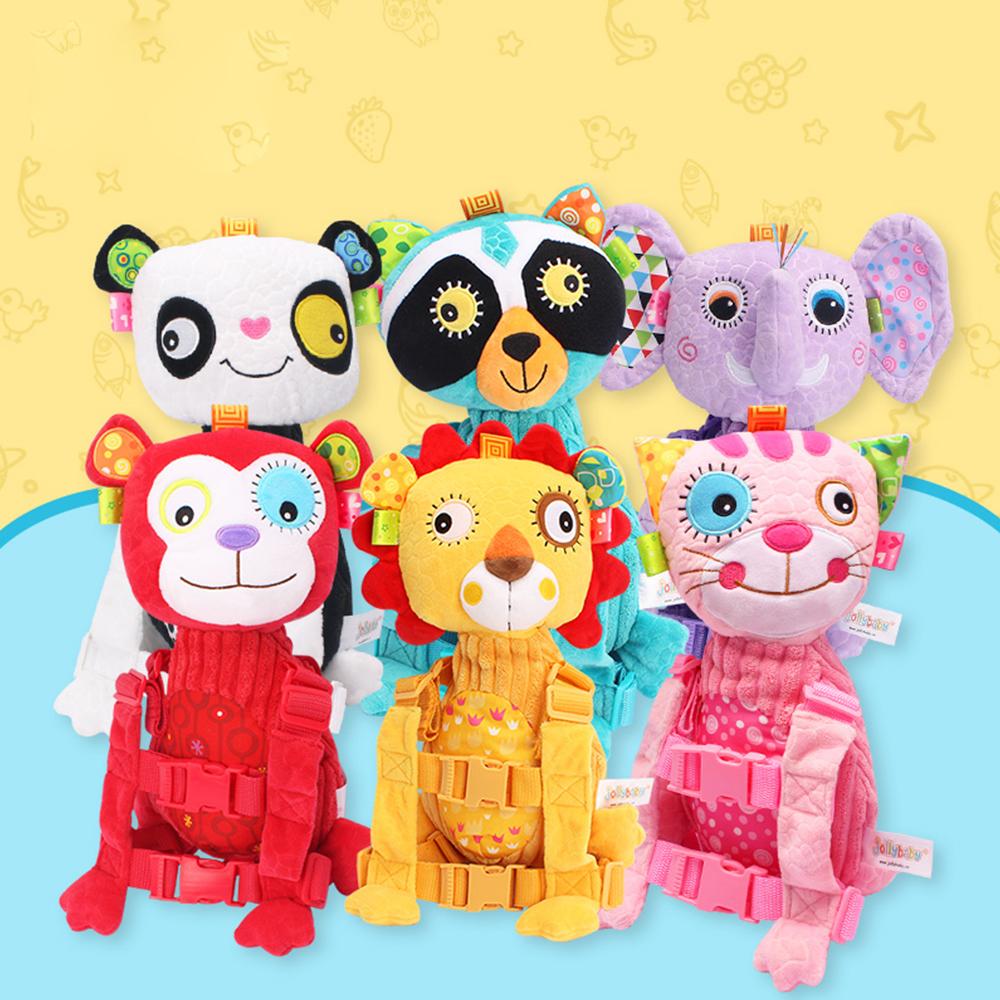 Bé Dây An Toàn Xe Tập Đi Sang Trọng Hình Động Vật Chống Mất Dây Đeo Màu Dành Cho Trẻ Em Kids