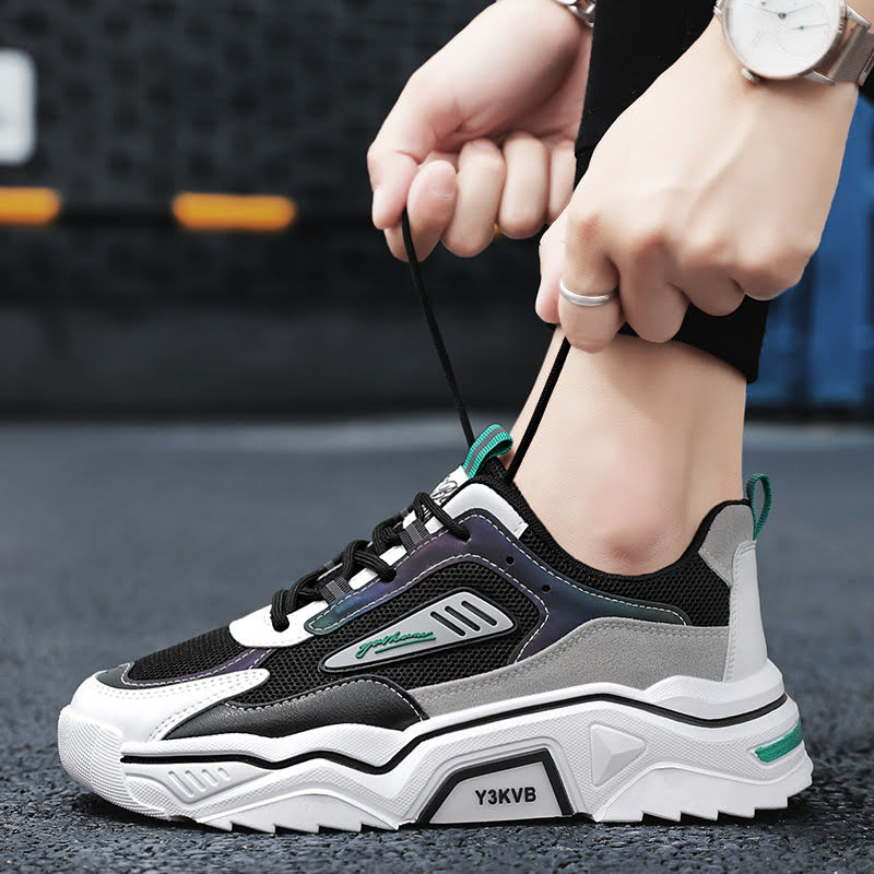 Giày Nam Sneaker Thể Thao Tăng Chiều Cao Phong Cách Trẻ Trung Năng Động Độc Đáo - Mã Sản Phẩm: CK06