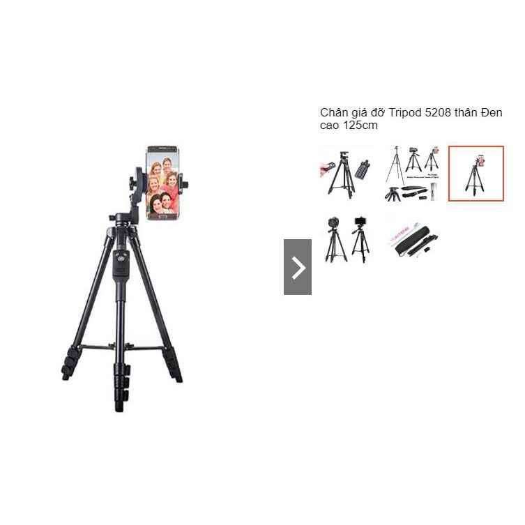 Chân Máy Ảnh Tripod 5208