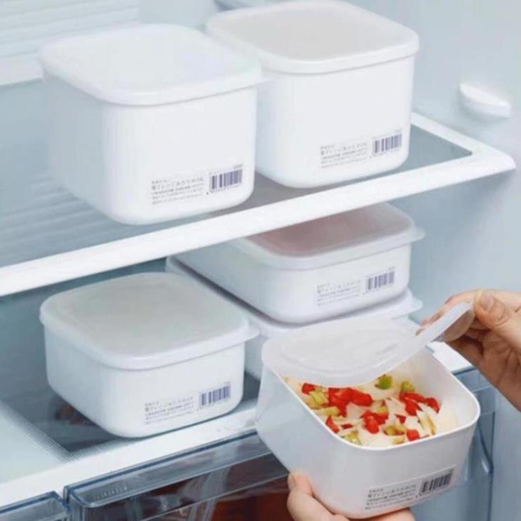 Hộp nhựa đựng thực phẩm White Pack nội địa Nhật Bản