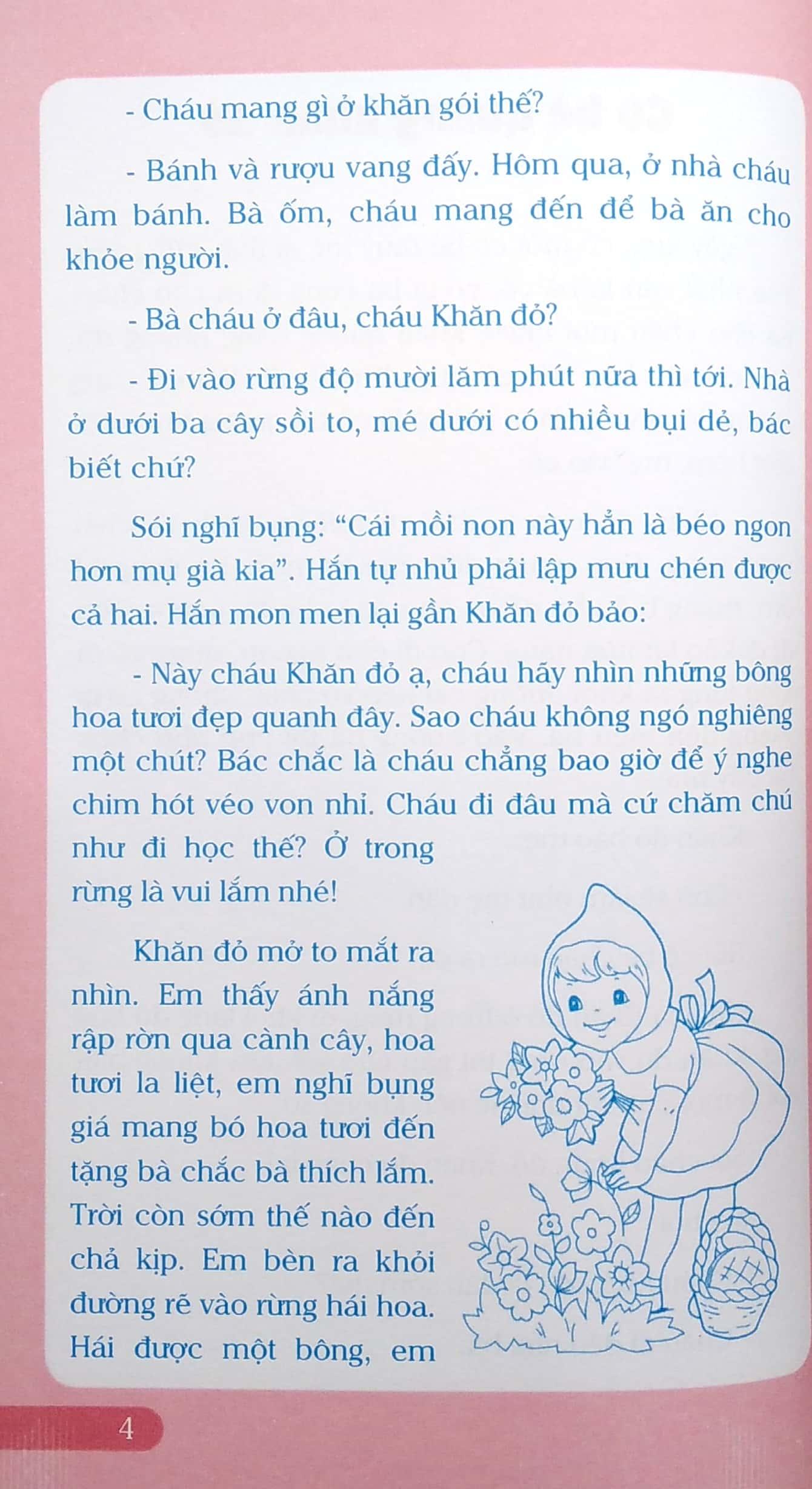 Truyện Cổ Tích Thế Giới Hay Nhất - Cô Bé Quàng Khăn Đỏ