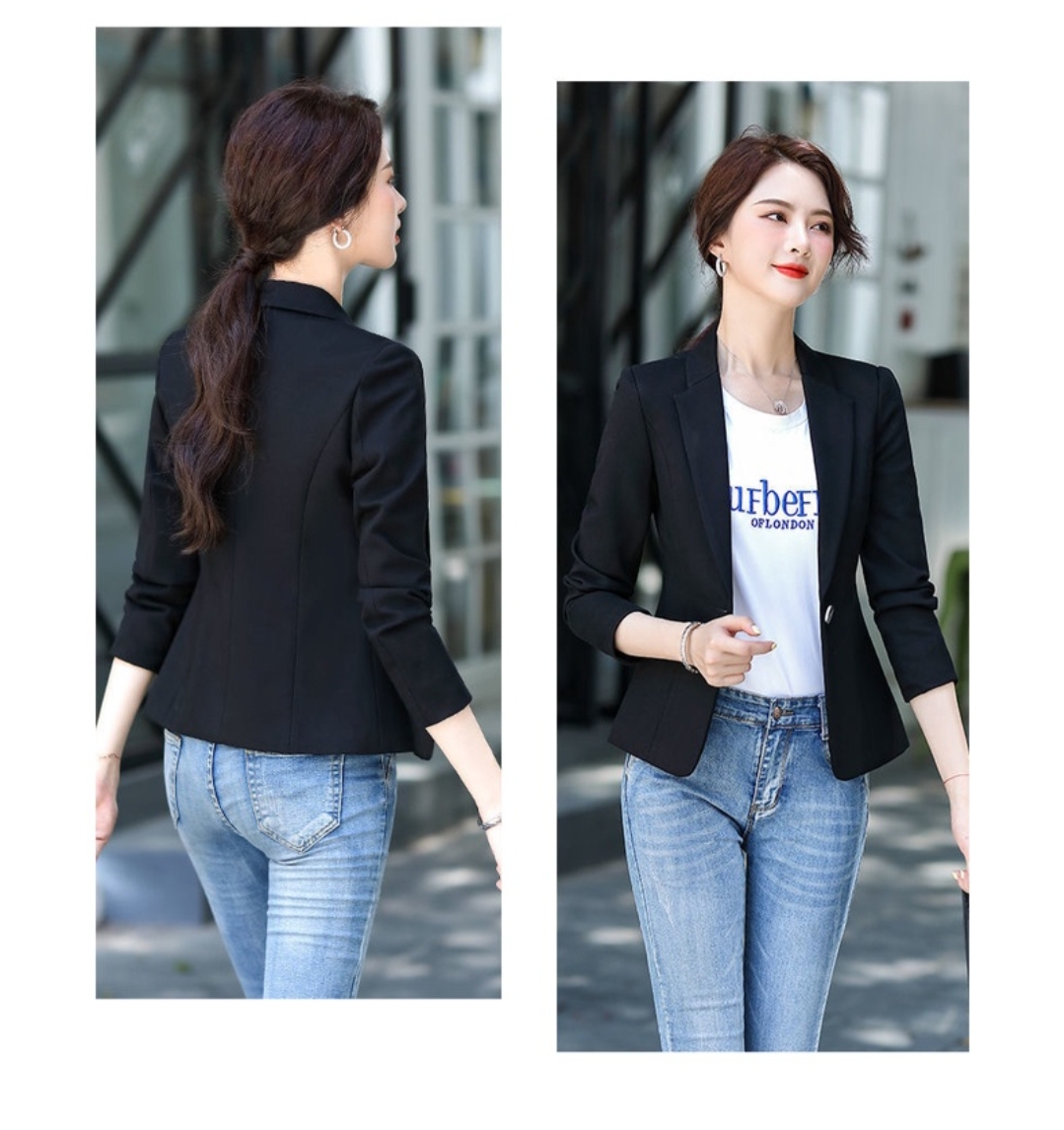 Áo khoác vest, blazer nữ cao cấp phong cách Hàn Quốc NA72