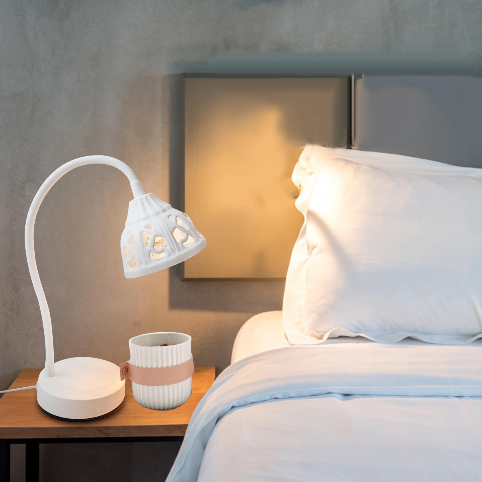 Candle Warmer Lamp Night Light Metal for Scented Candles Table Bedroom
