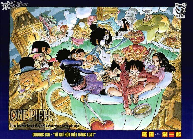 đảo hải tặc - one piece chapter 676 2