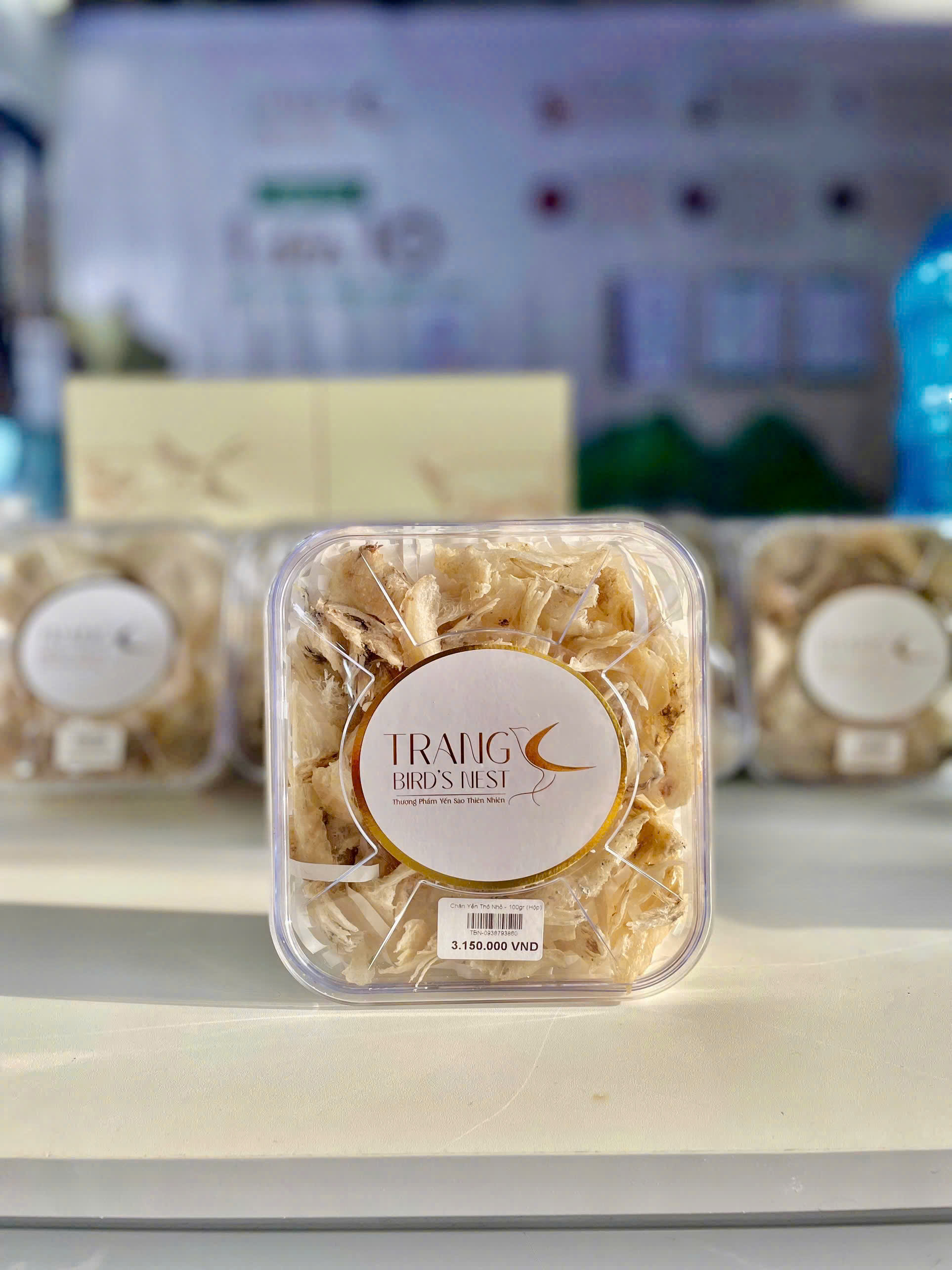 Chân Yến Thô Cao Cấp [Hộp 50gr] - Yến thơm ngon giá rẻ - Ăn yến giúp đẹp da - Yến sào Trang Bird nest- Tăng Cường đề kháng - Tăng Hệ Miễn Dịch - Tốt Cho Phụ Nử