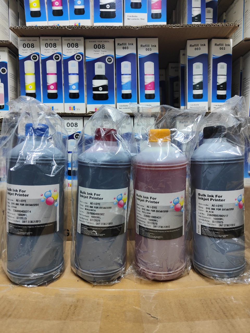 Mực nước Epson Dx5 I3200 loại 1 lít - Tiết kiệm, chất lượng cao-hàng nhập khẩu
