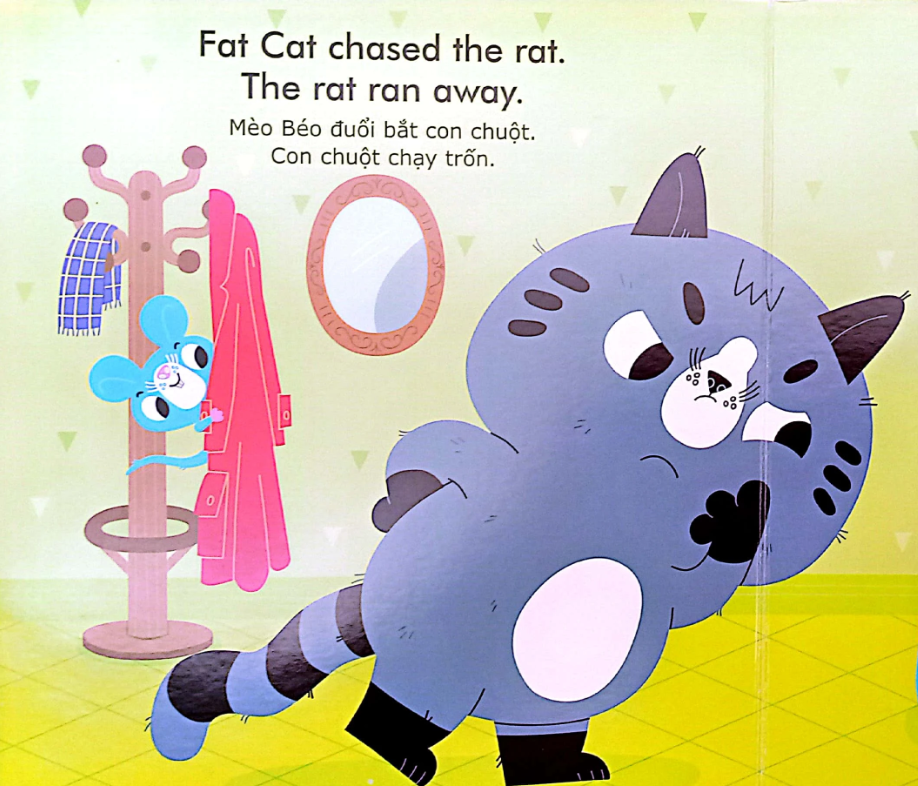 English Zoo - Mèo Béo Và Con Chuột - Fat Cat and a rat - Song Ngữ Anh -Việt