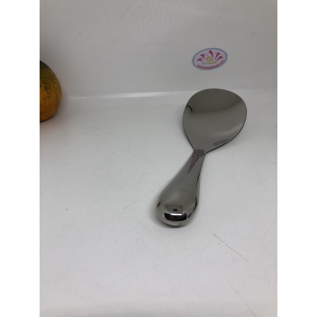 Vá cơm inox 304 Hàn Quốc eo đẹp dày sáng bóng dày dặn siêu bền đẹp có loại chống dính