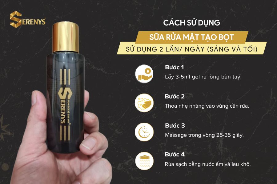 Sản phẩm dung dịch vệ sinh nam Serenys Classic 100ML .