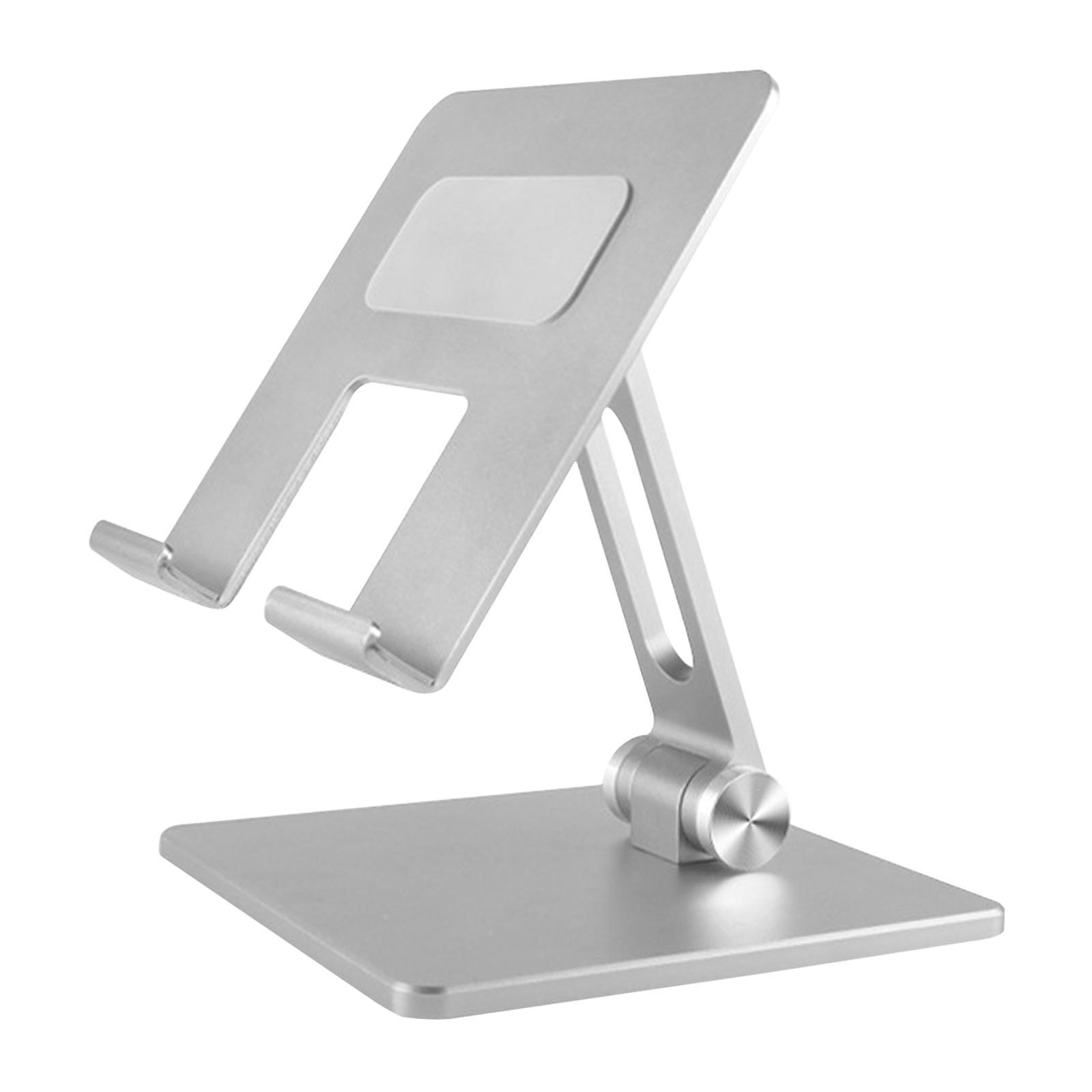 Tablet/Phone Stand, Adjustable &amp; Foldable Desktop Holder Cradle Dock for Video Recording