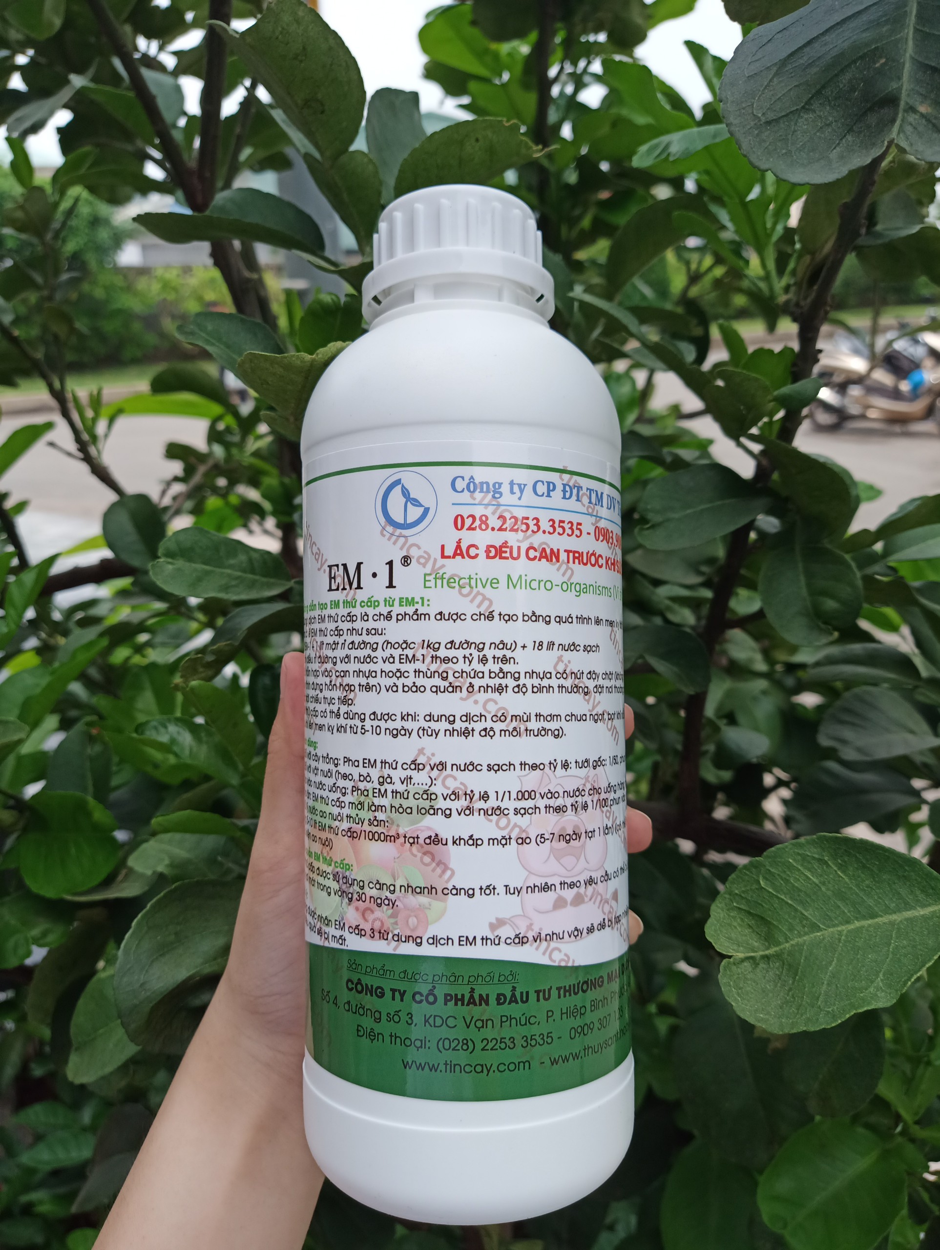 Chế Phẩm Sinh Học EM1 (Chế Phẩm Vi Sinh EM Gốc) Chai 1 Lít