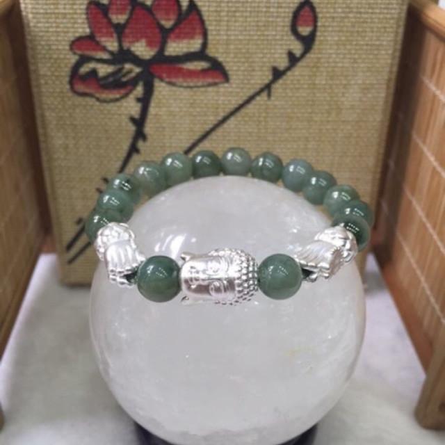 Vòng tay phong thuỷ Ngọc Jade 10 ly