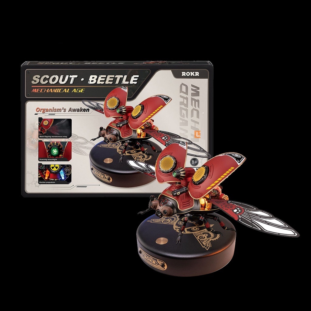 Mô hình Sinh vật Cơ động học Bọ Trinh Thám Scout & Storm Beetle