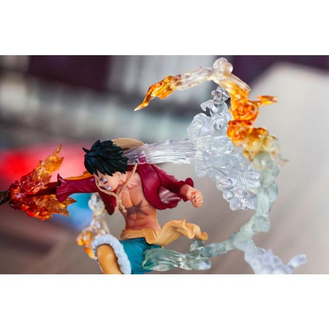 Mô hình One Piece Luffy Hỏa Quyền - Đồ chơi mô hình One Piece trang trí bàn làm việc