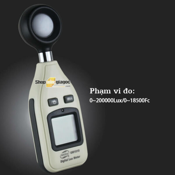Máy Đo Cường Độ Ánh Sáng Benetech GM1010