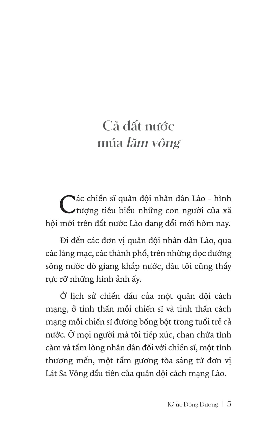Ký Ức Đông Dương