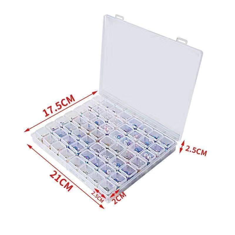 Hộp Đựng Khuyên Tai/Kẹp Tai/Vòng cổ Trong Suốt Chống Oxy Hóa