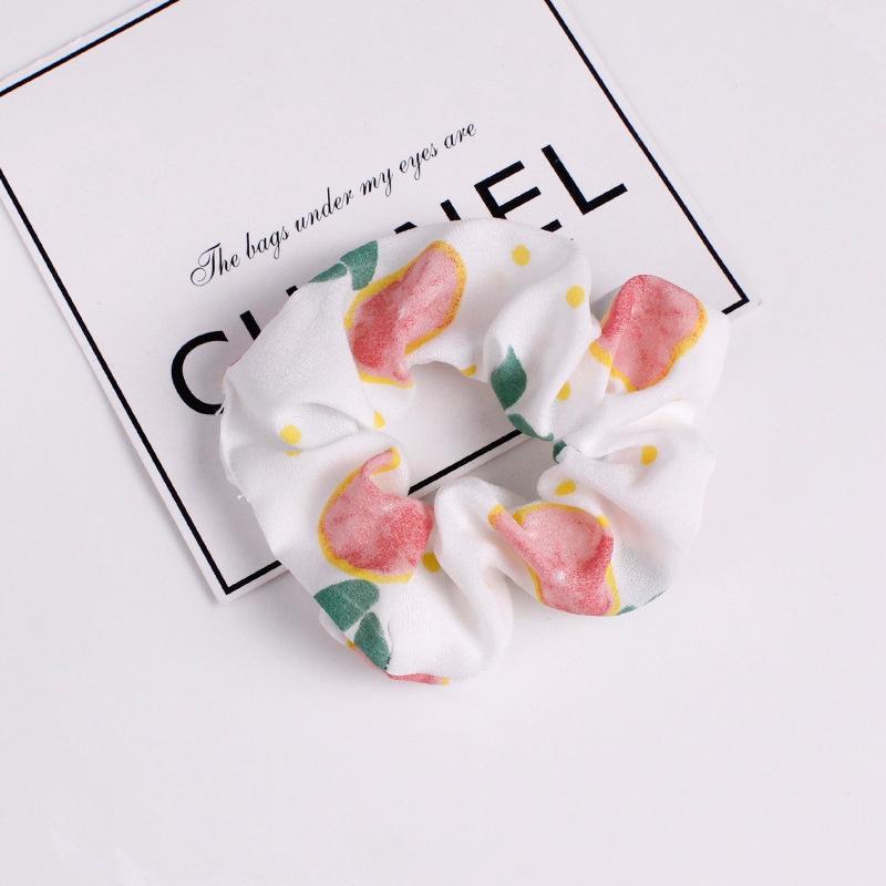 DÂY BUỘC TÓC/ CỘT TÓC SCRUNCHIES 10 cm, HÌNH TRÁI CÂY, ĐÁNG YÊU,NGỌT NGÀO, TIỆN DỤNG, CT.M10