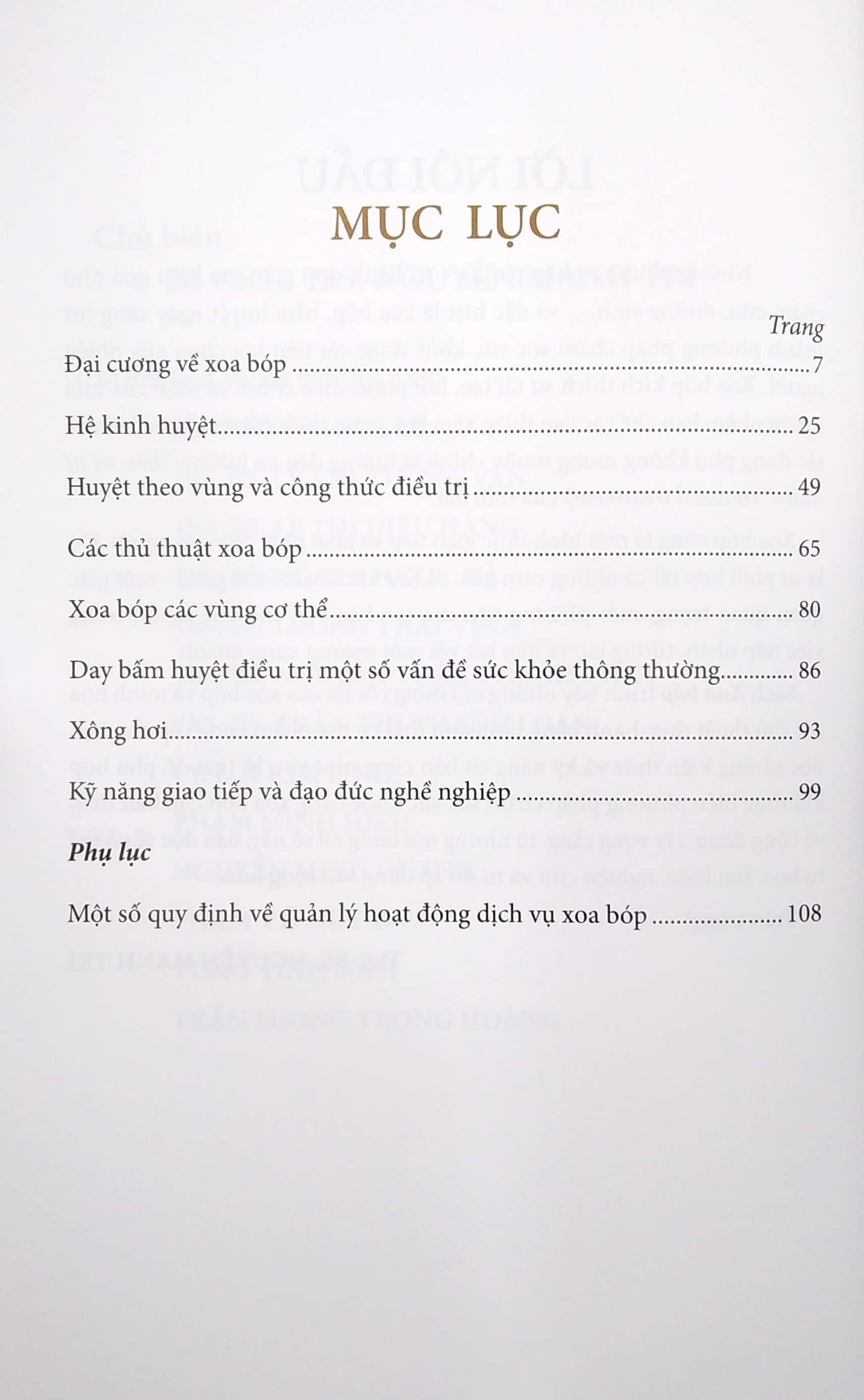 Xoa Bóp (Tái Bản)