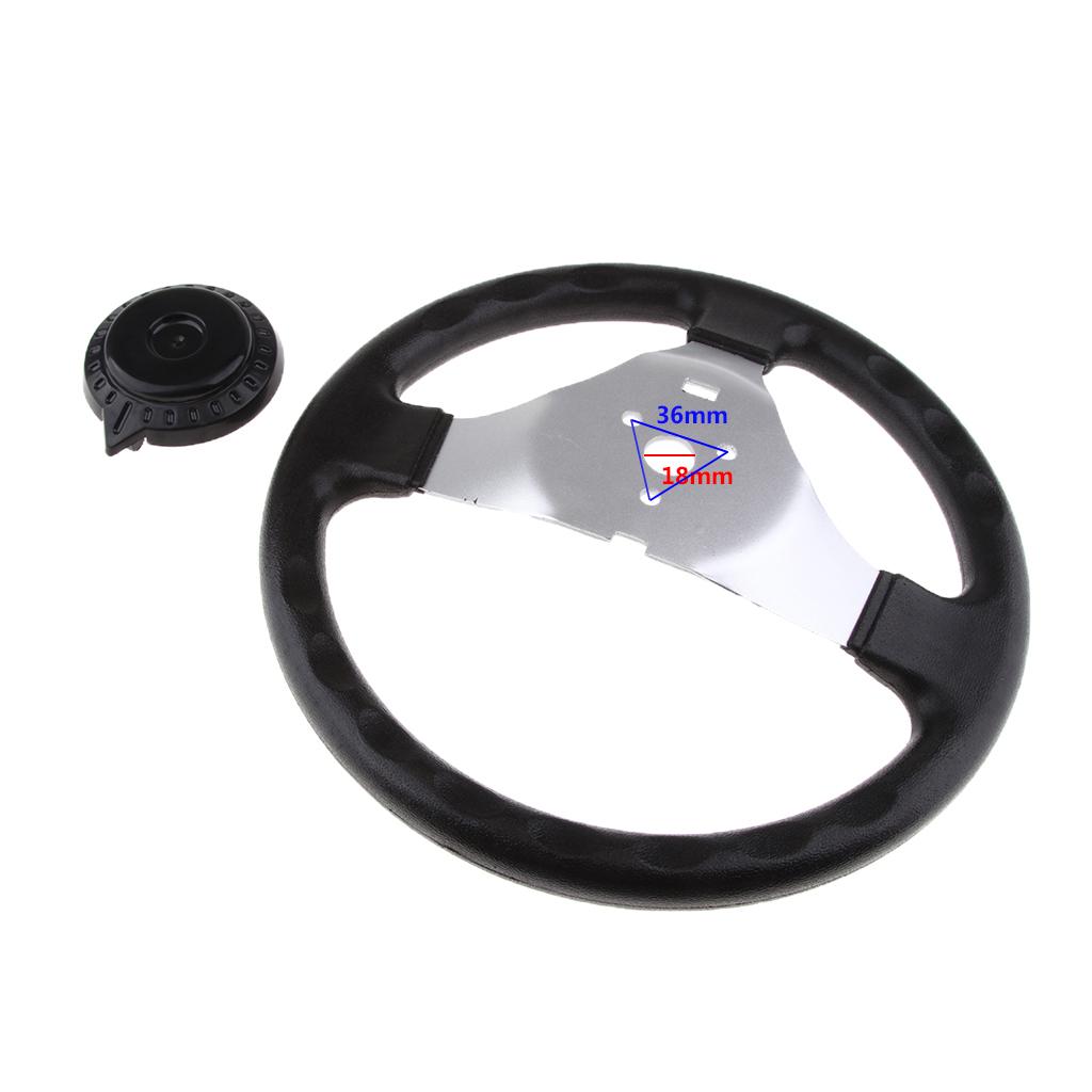 Classic Steering Wheel for 150 250cc Go Kart Buggy Quad  Kandi JCL