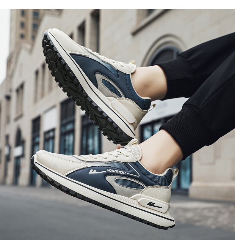 Giày thể thao nam đế êm nhẹ, thoáng khí đế cao su đúc, chống trơn trượt hạn chế mòn  – BEE GEE - GNA2031