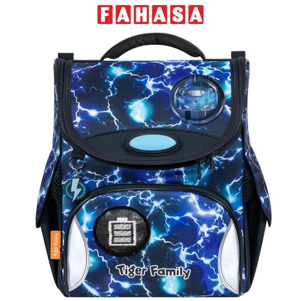 Ba Lô Chống Gù Nature Quest Schoolbag Pro - Lightning Strike - Go Green - Tiger Family TGNQ-086A