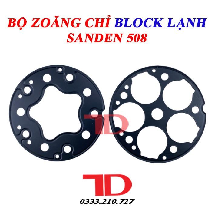 Bộ zoăng chỉ block lạnh sanden 508