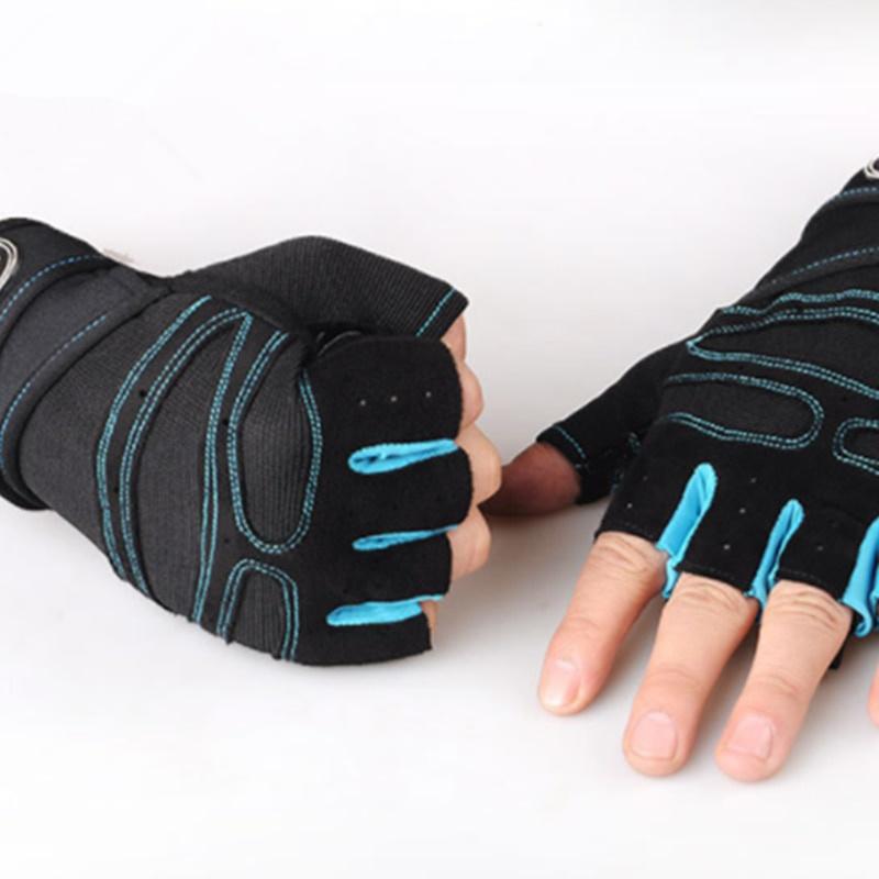 Gym Gloves Fitness Weight Lifting Gloves Body Building Training Sports Exercise Sport Workout Glove for Men Women M/L/XL #2