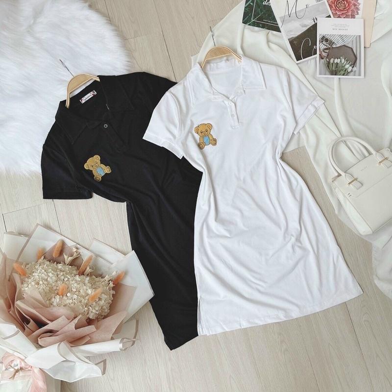 Đầm thun, đầm body, đầm gấu