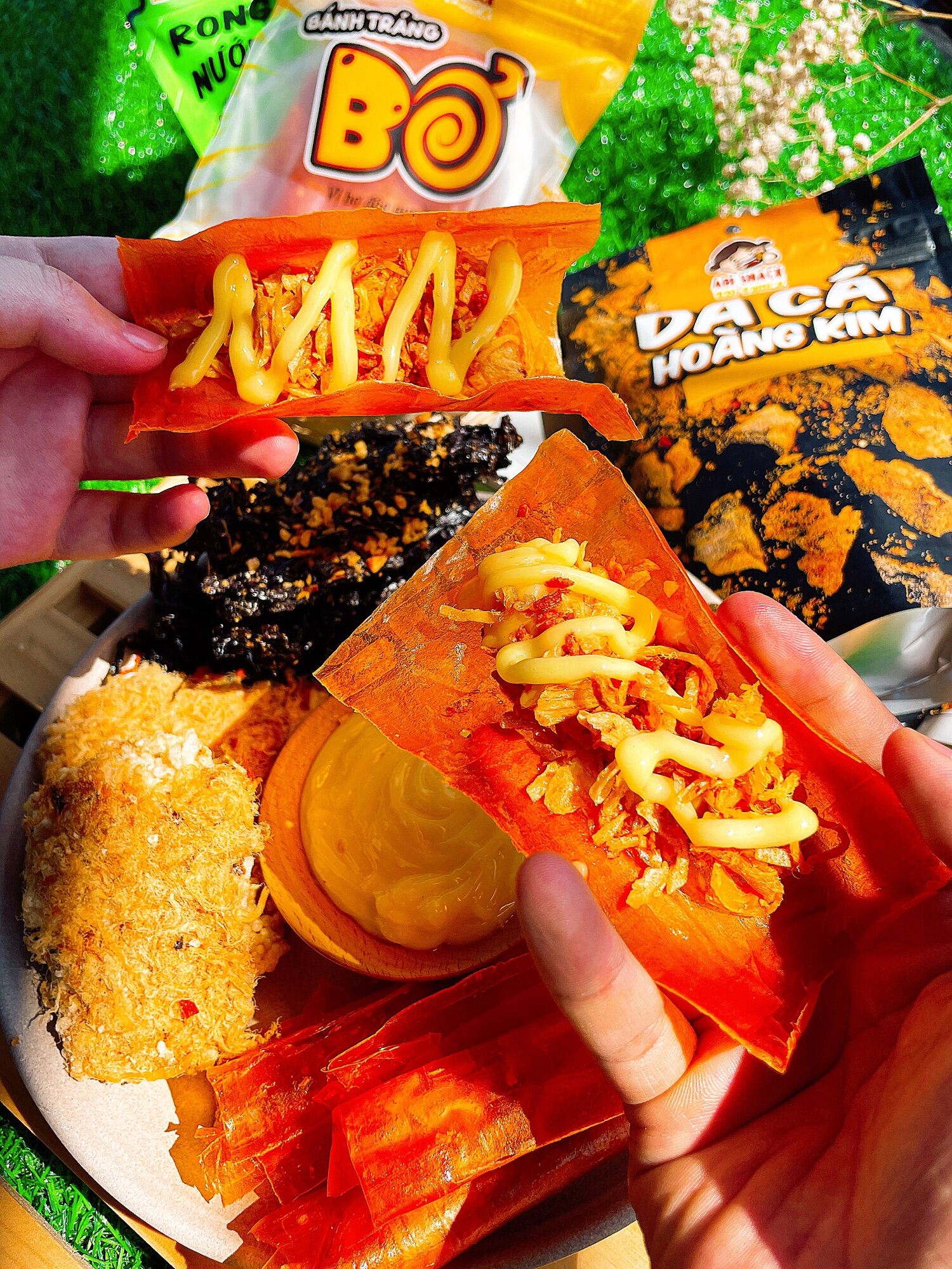 COMBO MẶN - BÁNH TRÁNG ABI SNACK