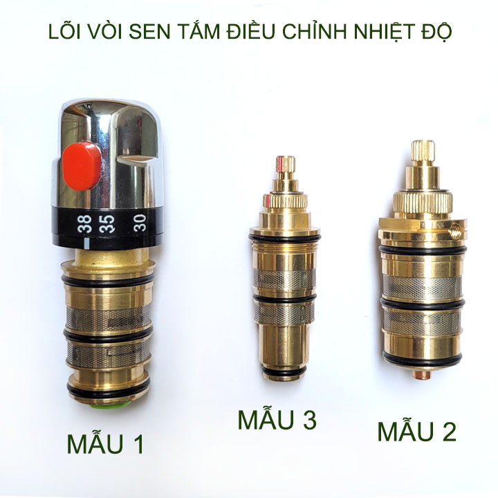 Phụ kiện lõi vòi sen tắm thông minh điều chỉnh và cố định nhiệt độ