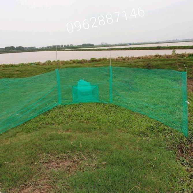 Đăng chặn sông dớn săm bắt cá tàng hình 8m