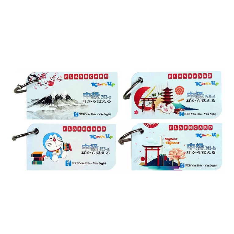 Bộ KatchUp Flashcard Từ Vựng Trung Cấp N3 ( Mimikara Oboeru)