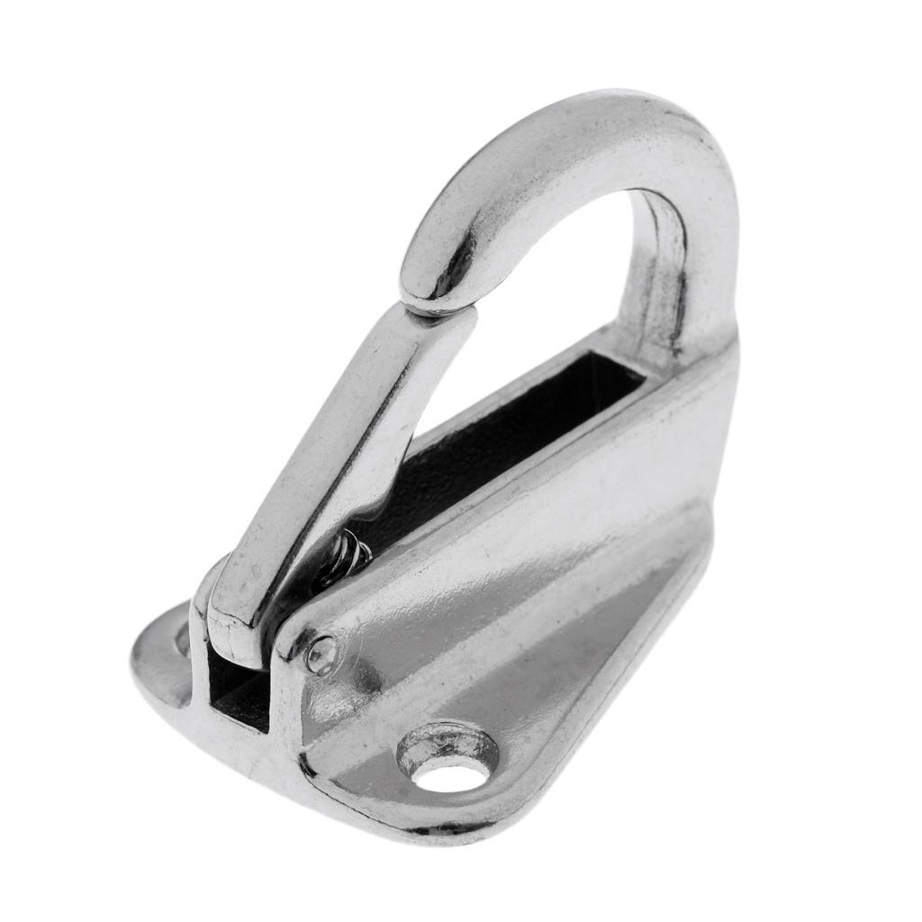 4x Stainless Steel Marine Spring Hook Fending Hook Boat Hardware 9mm